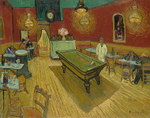 Ночное кафе, Ван Гог , картина для интерьера (репродукция) Настене.рф