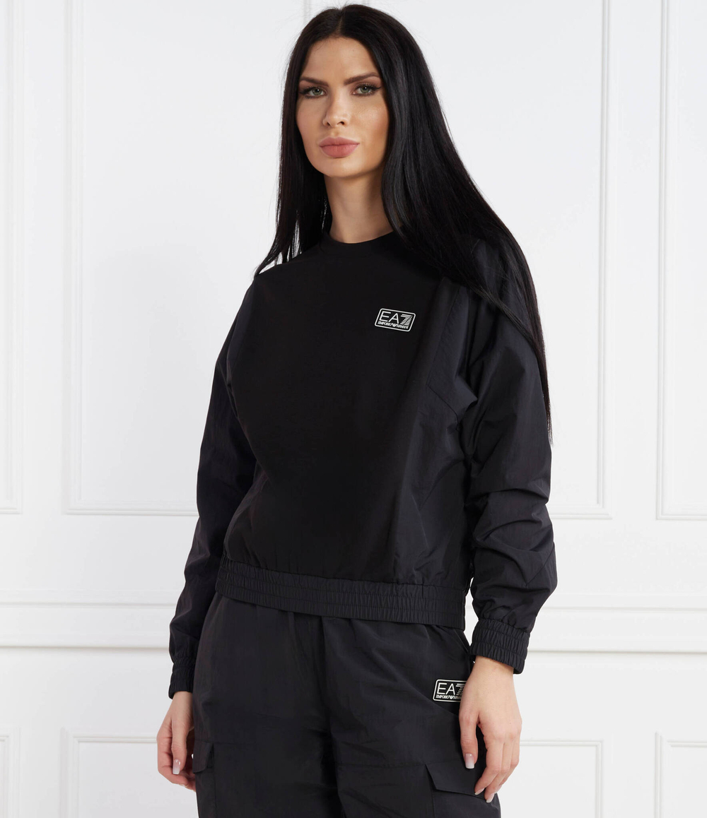 Худи EA7 - черный(3DTM08 TJKWZ)