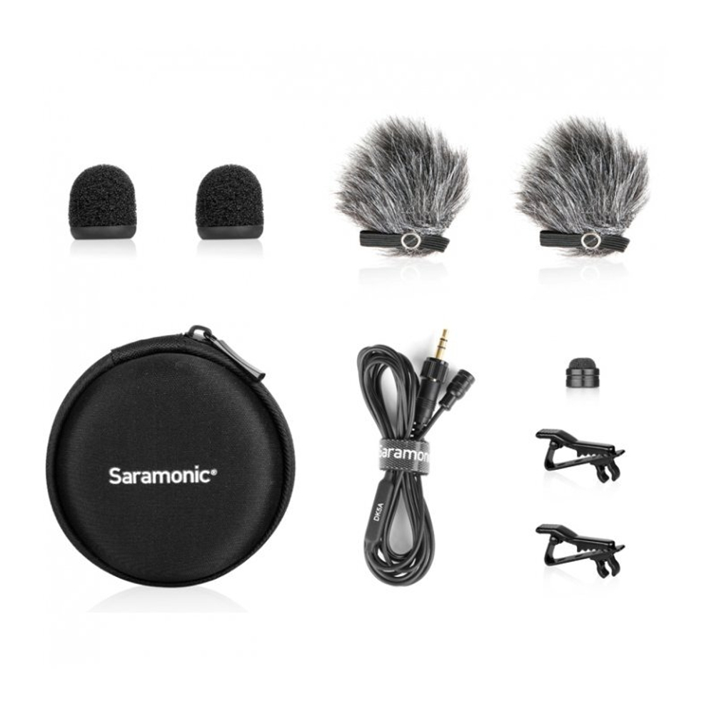 Микрофон Saramonic DK5B нагрудный влагозащитный с разъемом 3,5мм TRS для радиосистем SONY