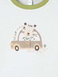 Лонгслив "Тигренок" с принтом 0+