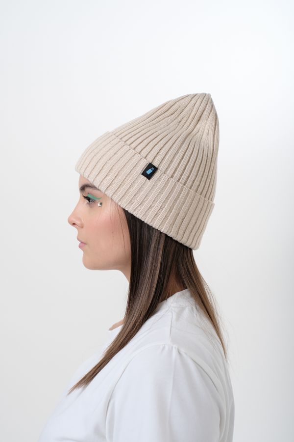 Шапка Ordinary Beanie Бежевая - фото 4