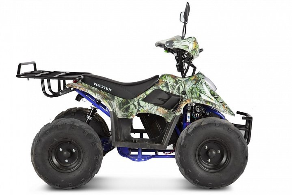 Электроквадроцикл Voltrix Hornet 36V800W Лесная чаща/синяя рама