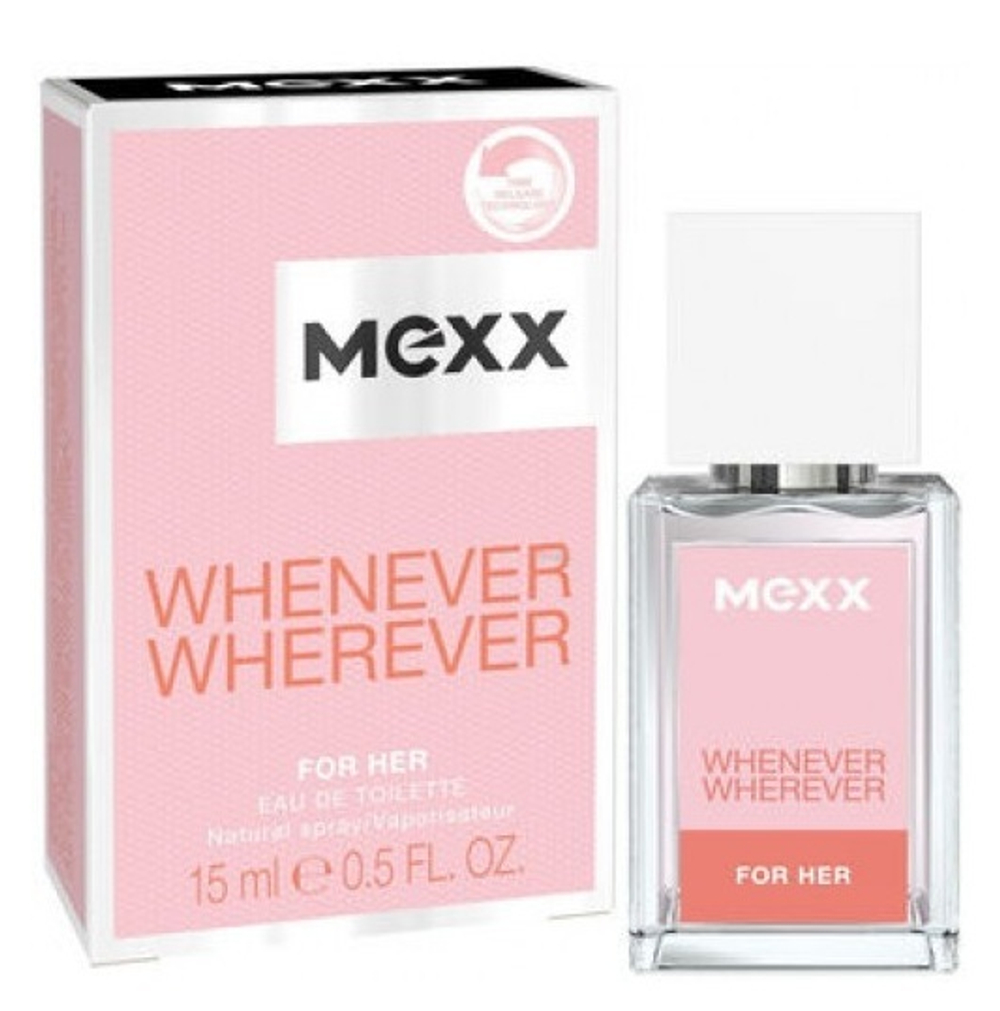Mexx Whenever Wherever for Her Туалетная вода жен, 15 мл