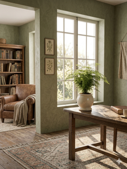 Аспарагус Earth Mexican Fern пластиковый горшок д.12