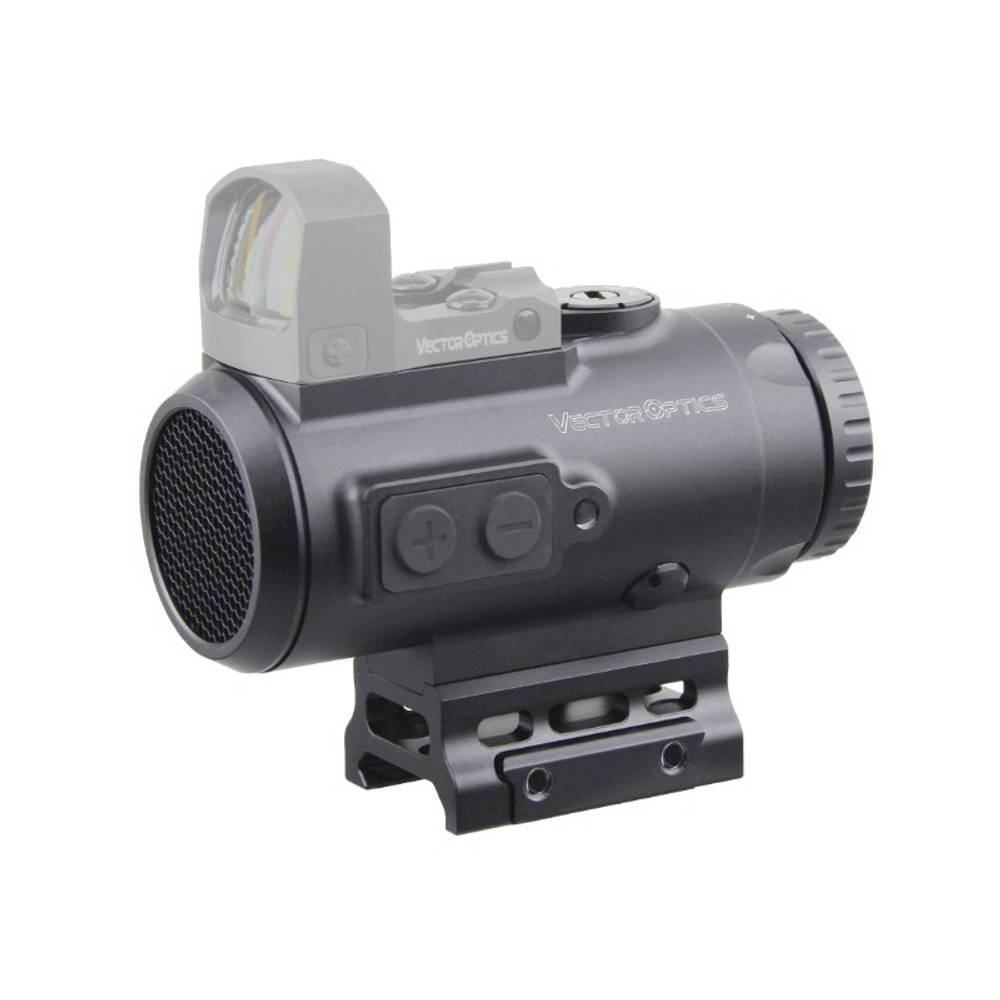 Призматический прицел Vector Optics Paragon 4x24 Micro Prism (закрытый, объектив 24мм, 1 МОА, метка баллистическая красная, picatinny/weaver, IP67)