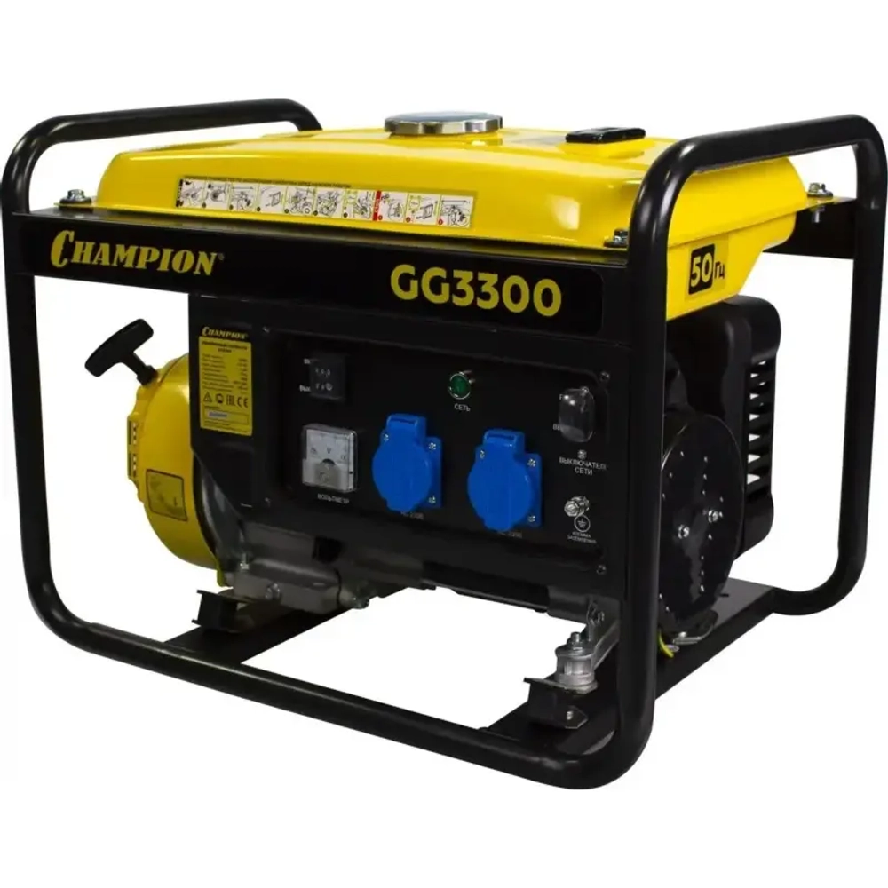 CHAMPION GG3300 генератор бензиновый