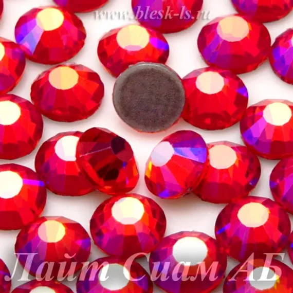 ЛС Стразы горячей фиксации, Лайт Сиам АБ