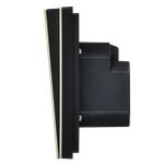 FORTE&PIANO Выключатель карточный 30А FP843M металл серый сланец IEK