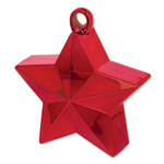 Грузик для шара Звезда 170гр (Красный)