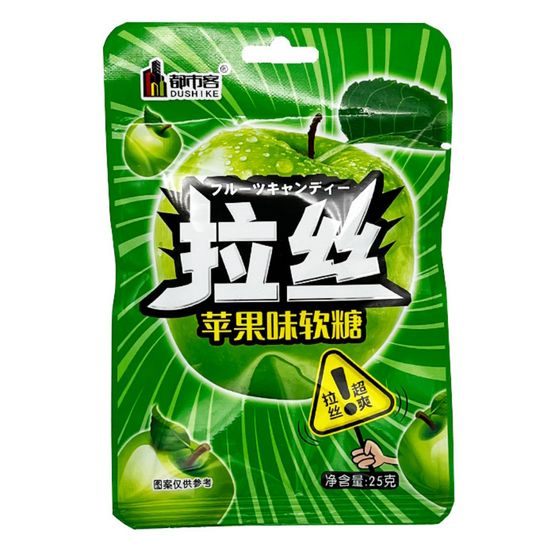 Жевательные конфеты Dushike со вкусом яблока, 22 г (Китай)