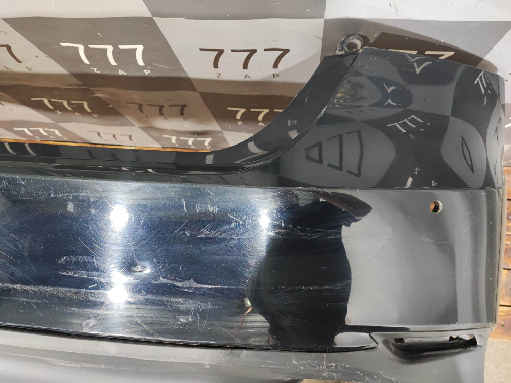 Бампер задний + юбка заднего бампера Toyota Camry (XV70) 17-нв Б/У Оригинал 521590X921