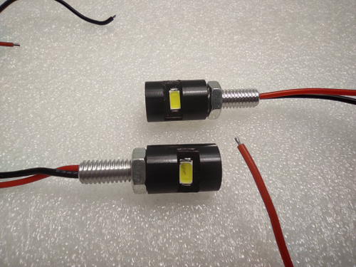 Светодиодный болт для подсветки номера автомобиля 15 мм 1 SMD (за 1 шт.)