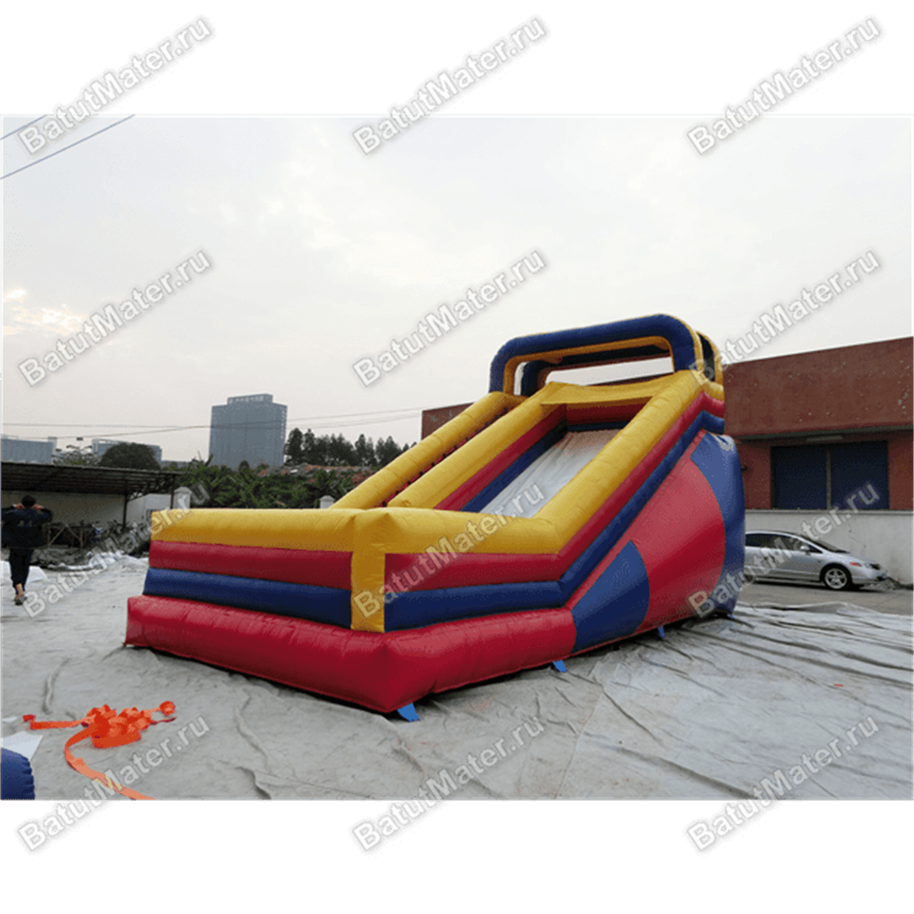 Коммерческий надувной батут "Русские салазки"