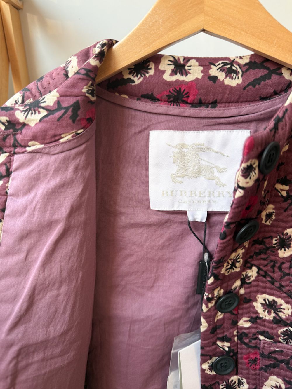 Новая хлопковая куртка Burberry, 116