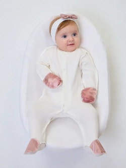 Комплект на выписку с платьем летний