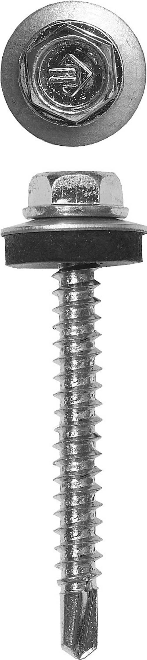 Саморезы СКД кровельные, 38 х 4.8 мм, 300 шт, для деревянной обрешетки, ЗУБР Профессионал