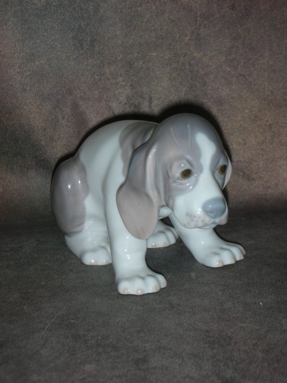Статуэтка. Фарфор. Собака щенок. Lladro. Испания