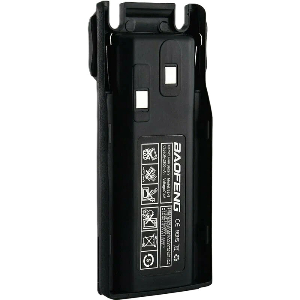 Аккумулятор для рации Baofeng UV-82 BL-8 Type-C 3800 мАч