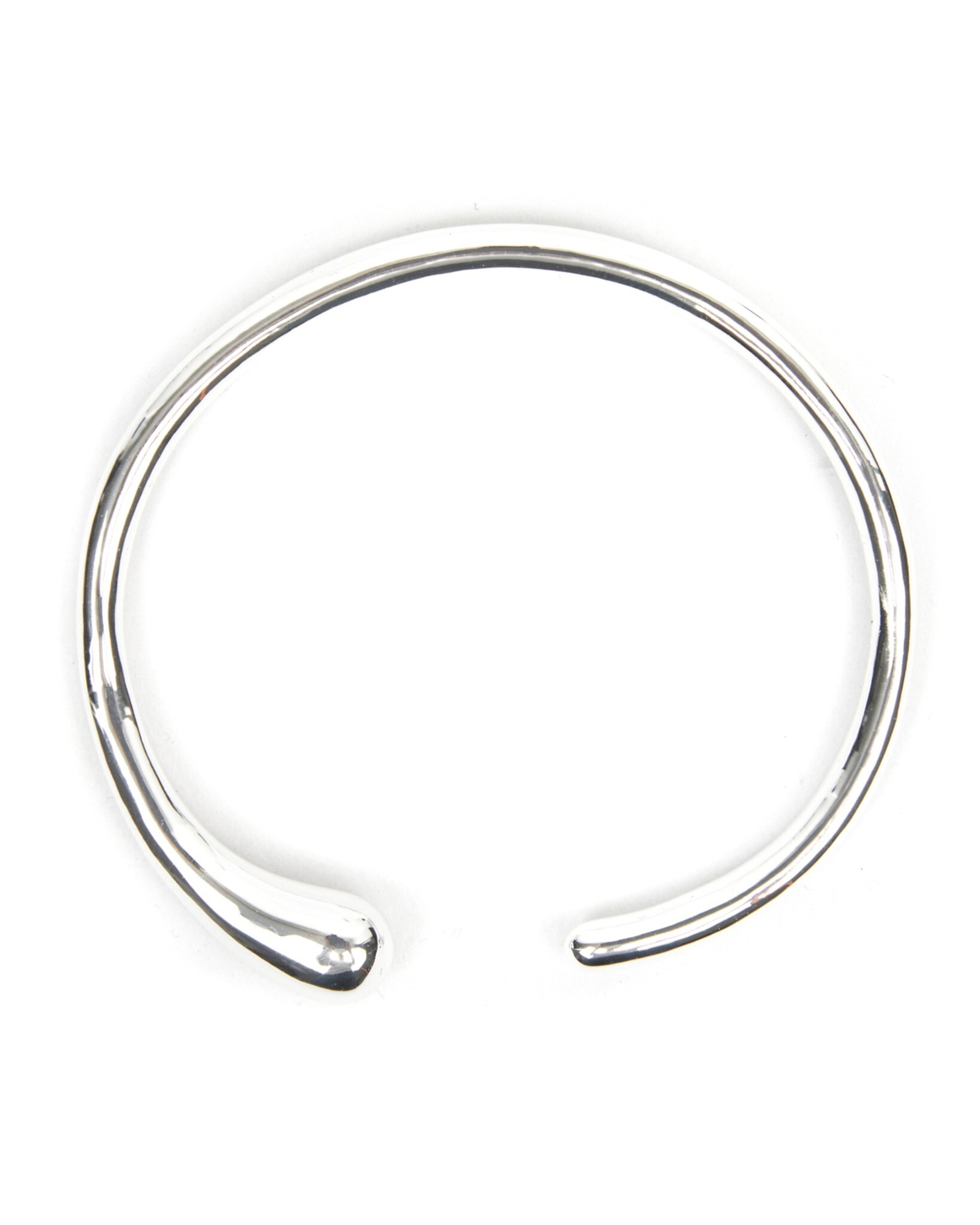 Браслет капля, серебро