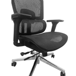 Кресло SitUp GARFILD LUX Chrome (сетка Black/сетка Black)