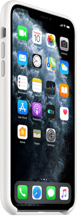 Чехол силиконовый для IPhone 11 Pro Max White (MWY1TFE/A)