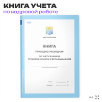 Книга приходно-расходная по учету бланков трудовой книжки и вкладыша в нее, постановление №69, Минтруд России, Докс Принт