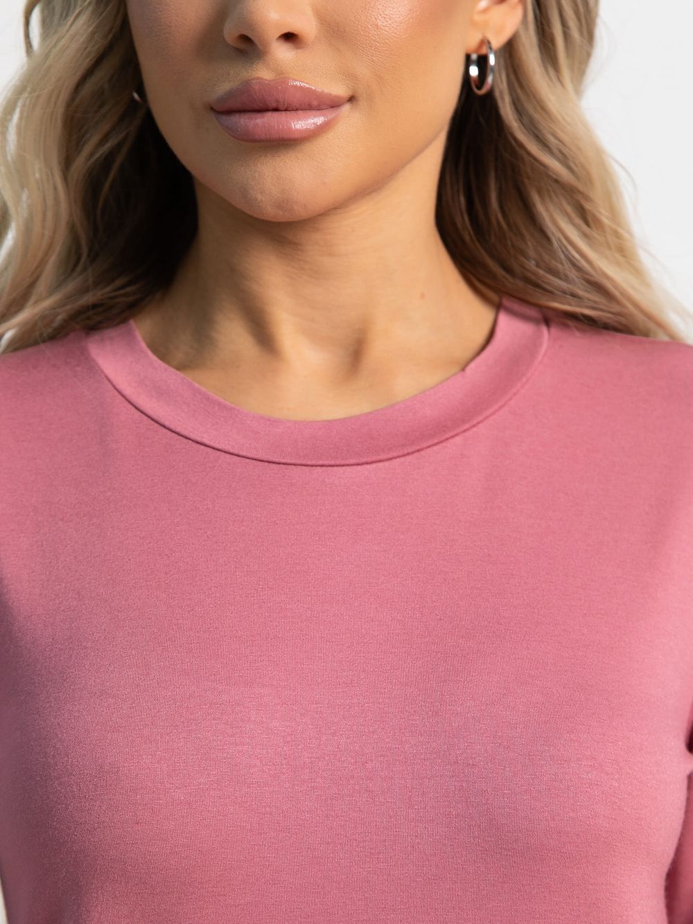 Футболка базовая (розовая) Б15578-10М LT Collection