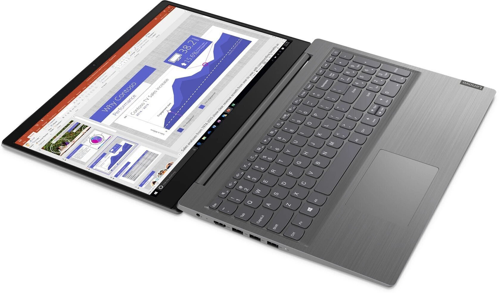 Ноутбук Lenovo V15-IIL. Конфигурация: Intel Core i5-1035G1 1.00 ГГц/8 Гб DDR4/SSD 256 Гб/Intel UHD Graphics/Windows 11 Home/15.6" TN 1920x1080/A1