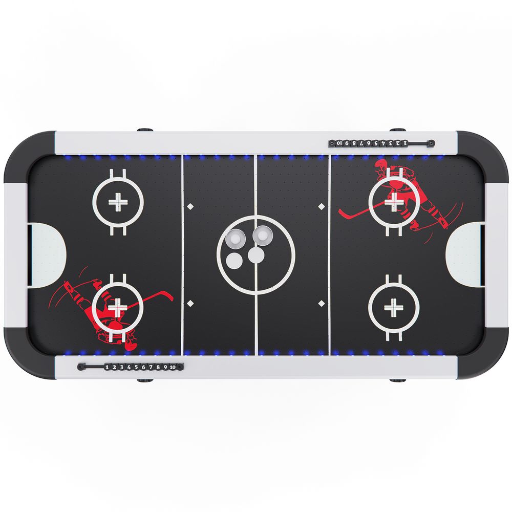 Игровой стол - аэрохоккей DFC ASTER 136 х 68 см, складной
