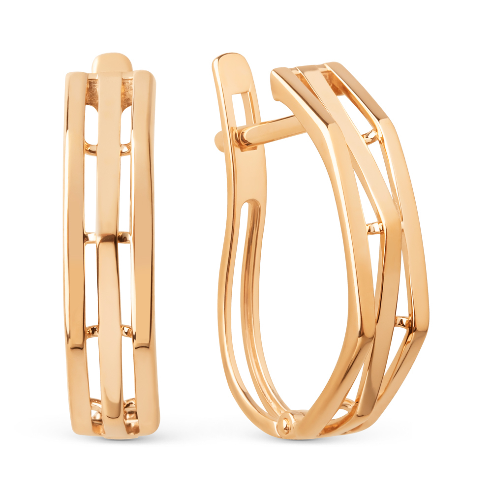 Серьги из золота 585 пробы