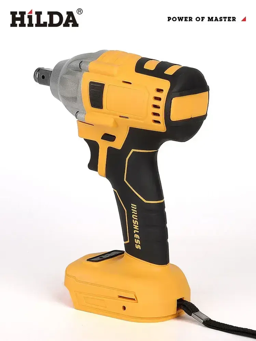 Гайковерт электрический /Винтоверт аккумуляторный ударный бесщеточный ,( Без батареи)