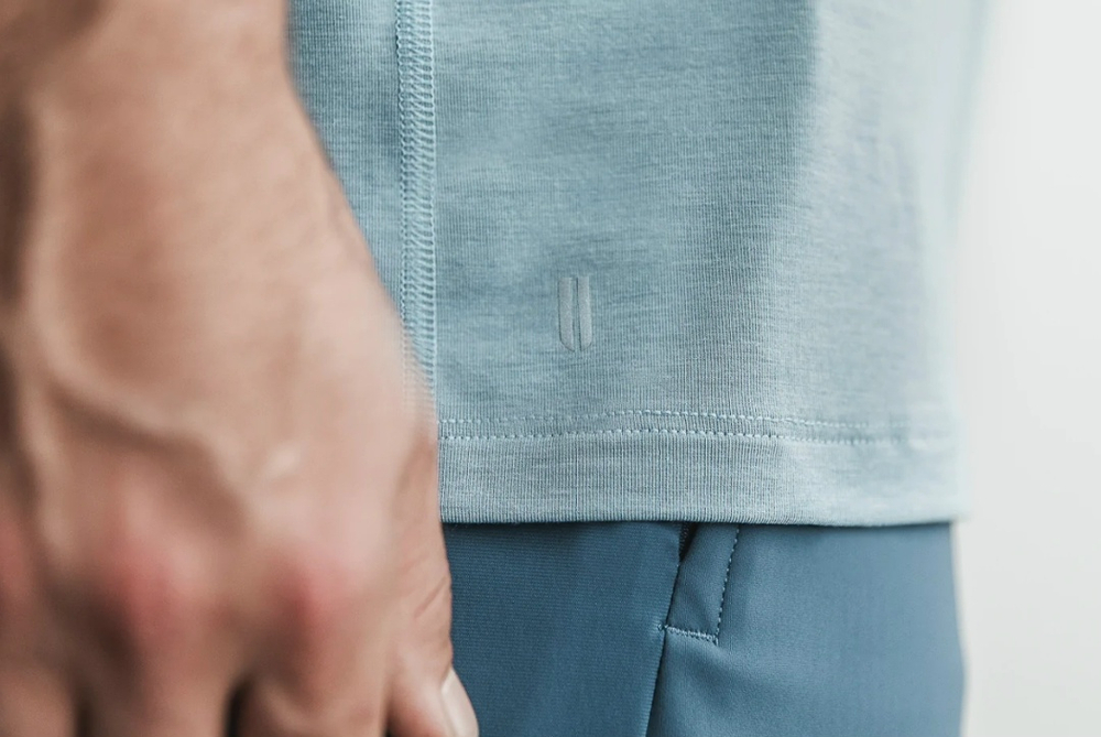 Футболка NOBULL светло-голубая