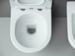 Унитаз подвесной Ceramica Nova Metropol CN4002_1002B_1000 безободковый, с крышкой микролифт, с инсталляцией и черной матовой кнопкой