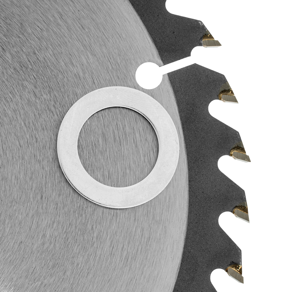 Пильный диск по дереву с гвоздями, ф190 х 30 мм, 40 зубов Denzel