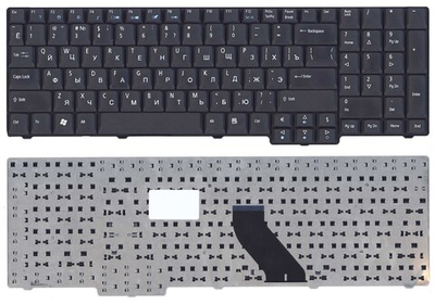 Клавиатура для ноутбука Acer Aspire 5335 5735 6530G 6930G черная матовая