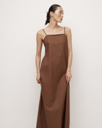 Seville Dress in Caramel