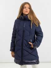 Синее стеганое пальто JAN STEEN до -25 °C