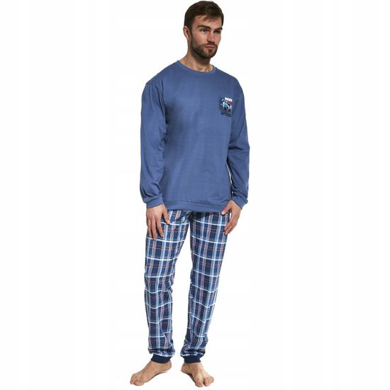 Пижама мужская с длинным рукавом и брюками Cornette 115/155