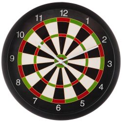 ЧАСЫ НАСТЕННЫЕ КВАРЦЕВЫЕ "ДАРТС" ДИАМЕТР=35 СМ. ДИАМЕТР ЦИФЕРБЛАТА=31 СМ. (КОР=6ШТ.)