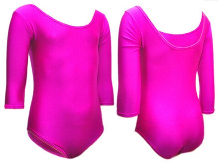 Купальник гимнастический. Размер L. Цвет розовый. #07988