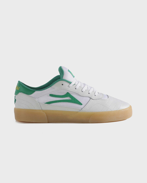 Кеды Cambridge - White/Green Leather (Q1-25)