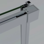 Душевой уголок Vincea Soft 2 120х90 VSR-3SO29012CL стекло прозрачное/профиль хром
