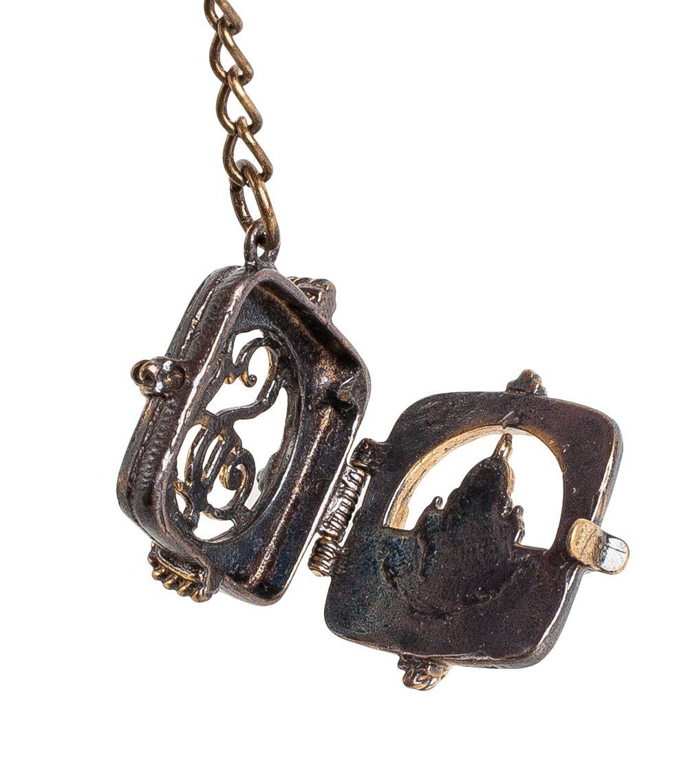 AM- 848 Брелок «Медальон Санкт-Петербург» (латунь)