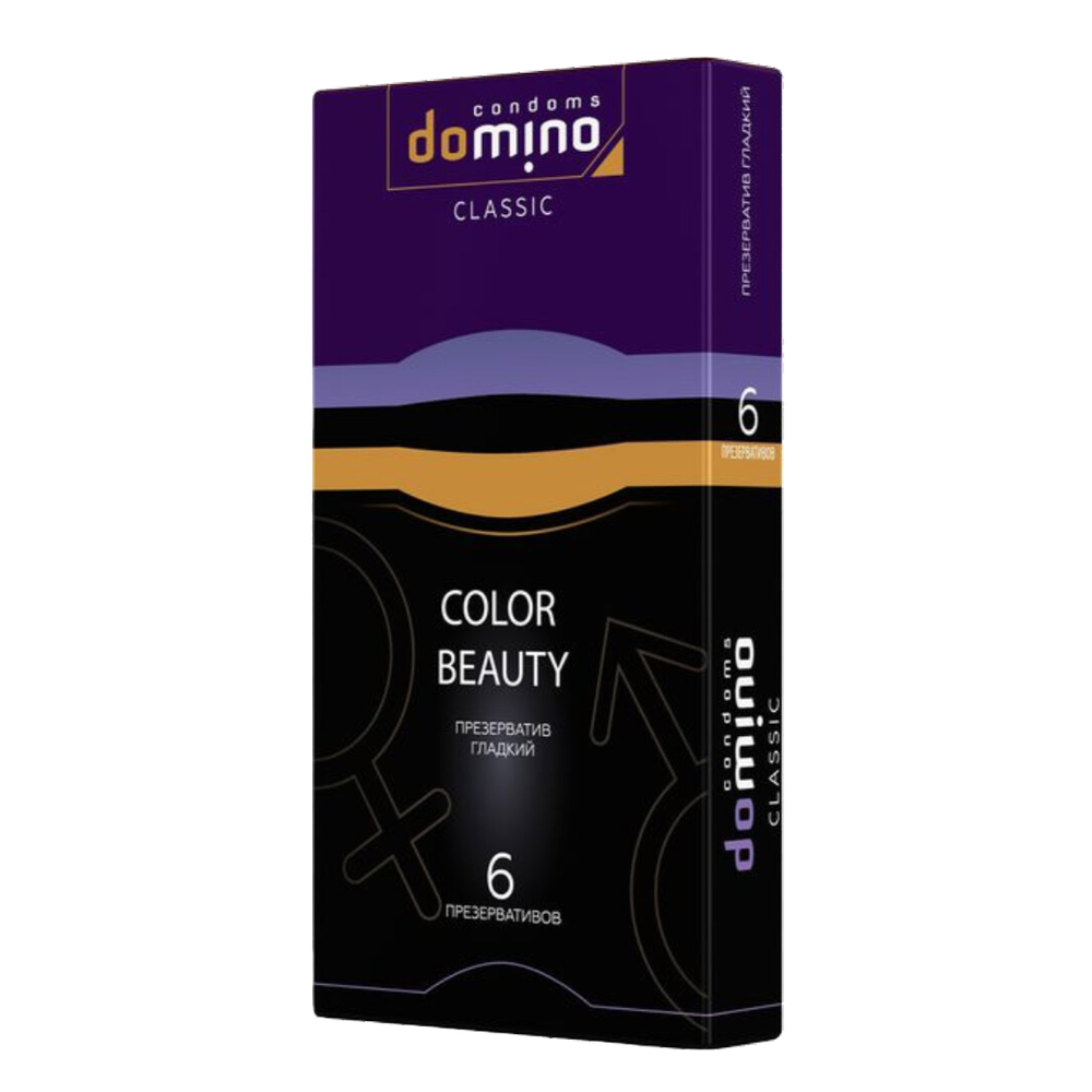 Презервативы DOMINO разноцветные Colour Beauty