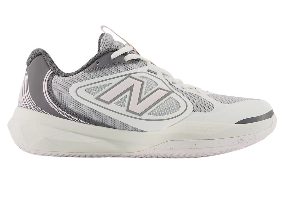 Женские Кроссовки теннисные New Balance FuelCell 796v5 W7967N6 - white/grey/pink salt