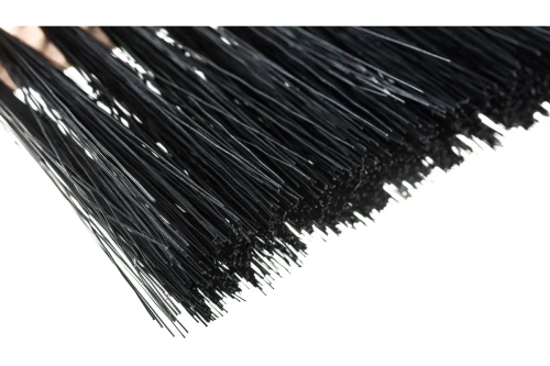 68030 Щетка-сметка , искусств . щетина ,деревянная ручка , 3-х рядная 350 мм