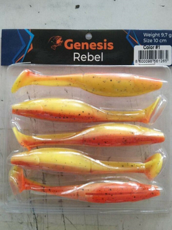 Мягкая приманка Genesis Rebel, 15 см, цвета в карточке