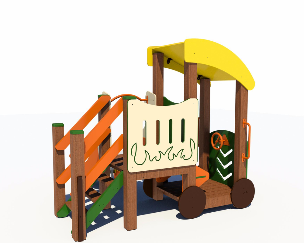 Машинка с горкой МД036.01