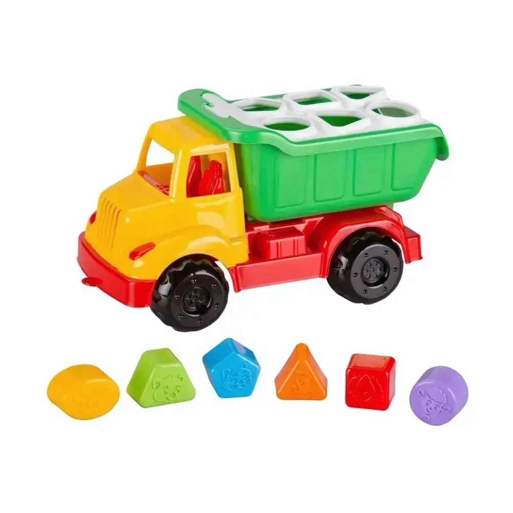 Набор игрушек Грузовик (машинка,формочки)