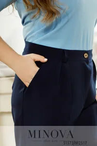 Брюки 2517-синий Minova